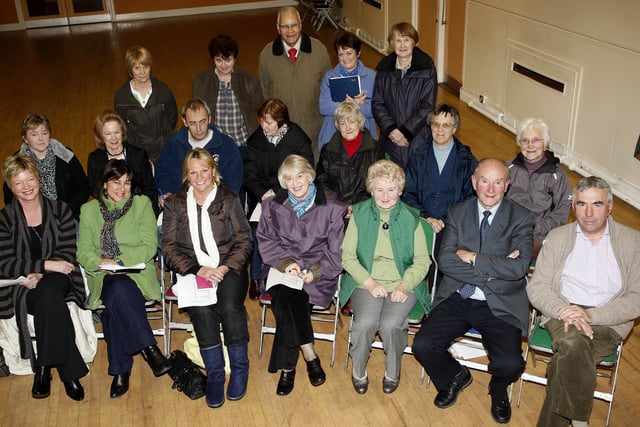 Portstewart Music Festival Committee members pictured during their AGM in Portstewart Town Hall in November 2009