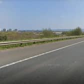 M2 southbound between Junction four and Junction two. (Pic by Google).