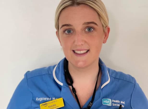 Staff Nurse, Natalie Murray is a shining example of how staff go that ‘extra mile’ and put their great ideas into action