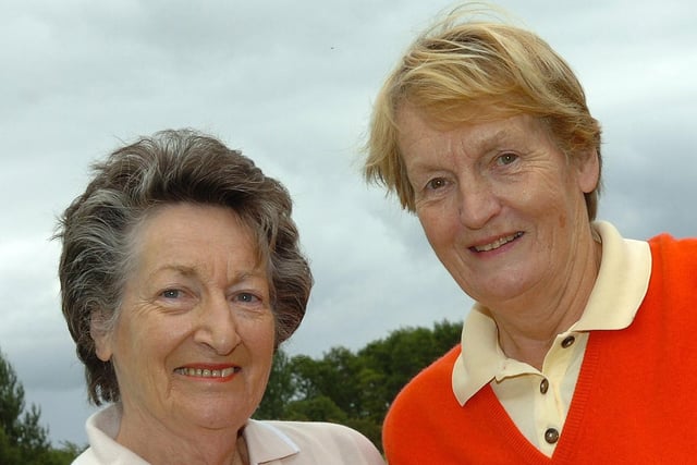 Eileen McErlean and her sister Ann Byrne.