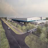 An artist's impression of new Ardagh metal packaging facility in Newtownabbey.