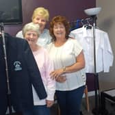 Some of the volunteers at the Hope Uniform Bank