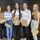 Summer Robinson, Rachel Stewart, Abbey Robinson, Lucy Ritchie and Niamh Richmond.