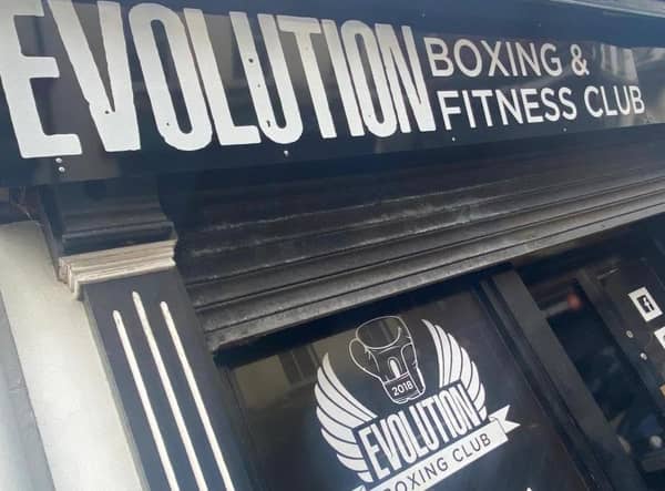 Evolution Boxing Club.