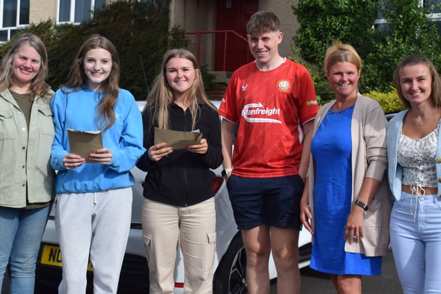 CGS pupils pick up their AS results