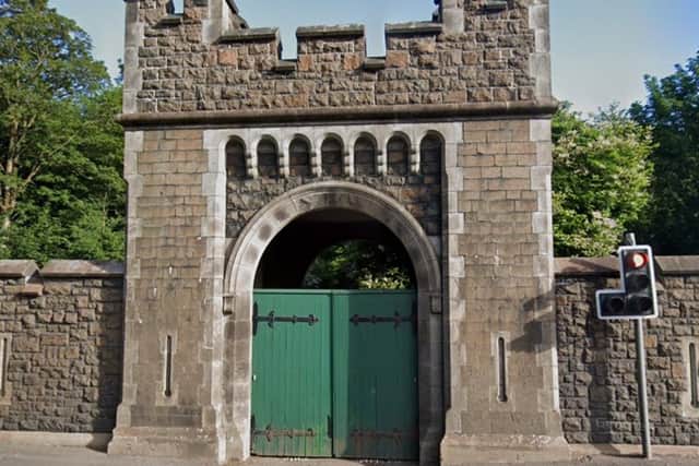 Castle Upton entrance Templepatrick. Pic Google