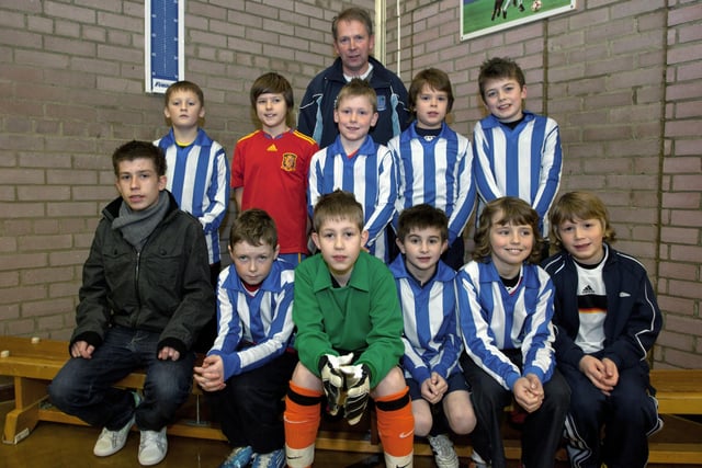 1st Ballymoney BB pictured at a 5-a-side tournament held at Dalriada Sports Hall in 2010