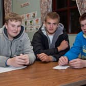 All smiles for the camera as 1st Drumreagh BB take part in a Quiz held at Finvoy Presbyterian Church Hall in 2010