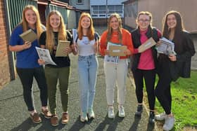 Leah Robinson, Katelyn Irvine, Ruby Martin, Hannah Chambers, Ashley Collins and Kathryn Graham.