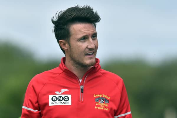 Annagh United manager Ciaran McGurgan