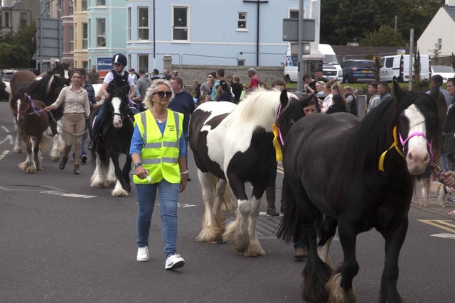 Pictured at the Lammas Fair Horse Parade.PICTURE KEVIN MCAULEY/MCAULEY MULTIMEDIA