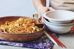 One of Suzie’s favourite recipes is for Veggie Singapore Noodles