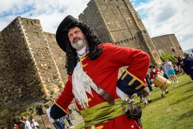 Over 3,000 people attended the re-enactment at Carrick Castle.