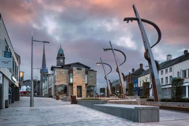Lisburn's Market Square. DUP Lisburn South Alderman Paul Porter appealed for  council officers to review the need for the council to prepare its community facilities for what lies ahead. ''We need to be ahead of the game on this,'' Councillor Porter said.
