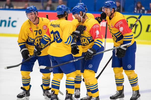 Swiss side HC Davos improved upon their eighth-place finish in 2020/21 with a fifth-place finish in 2021/22 and earned their fourth trip to the tournament. Picture: Champions Hockey League