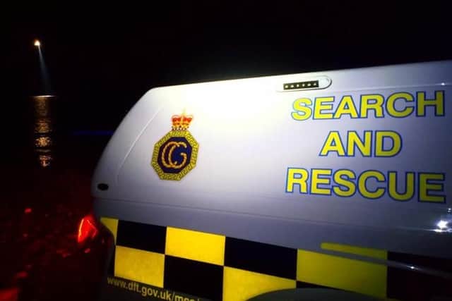 The emergency services responded to an incident at Islandmagee.