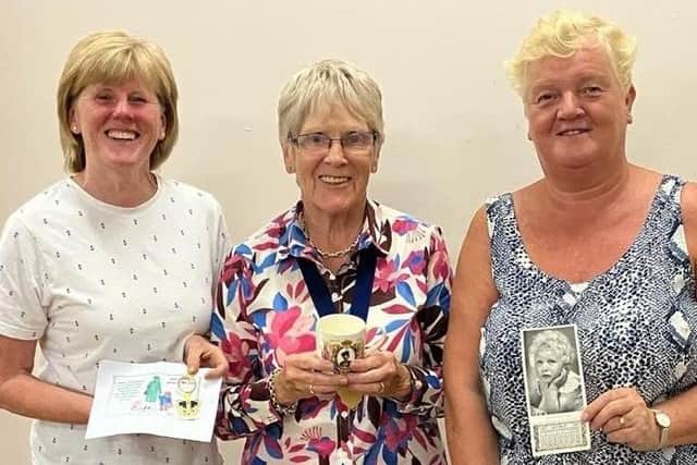 Muckamore WI
Competition Winners – J. McCollam (3rd) E. Gray (1st) and J. Gray (2nd)