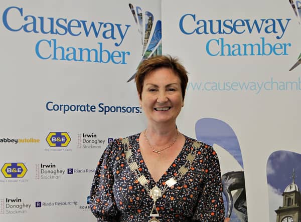 Anne Marie McGoldrick has been elected new President of Causeway Chamber