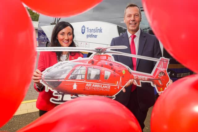 Translink partner with Air Ambulance to raise vital funds for the charity