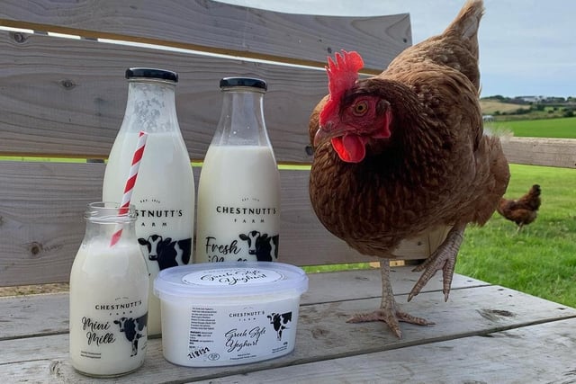 Chestnutt Farm’s gently pasteurised, non-homogenised milk is the perfect addition to any North Coast visit. Milkshake syrups can be added to your milk for 20p per shot in a range of delicious flavours.