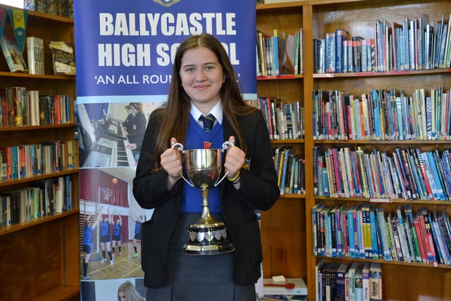 The Jagoe Cup for High Achievement in the Lower Sixth - Kerry Jamison