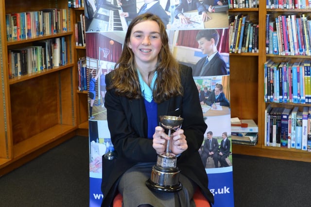 The Mrs. E. P. O'Neill Cup for Mathematics in the Junior School - Lily-Jean Brown