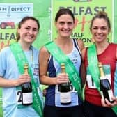 Gemma McDonald from Ballycastle Running Club was First Lady home at the Belfast Half Marathon securing a new PB and Club Record along the way