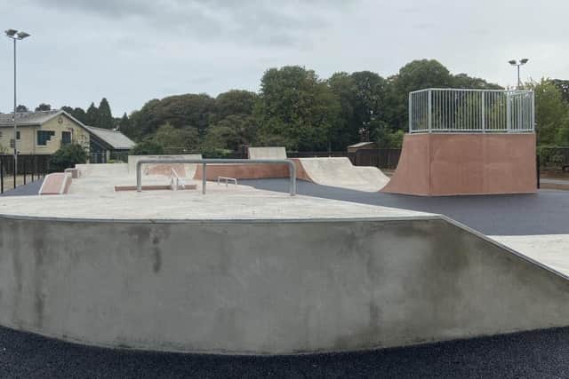 A skate park in Ballymena’s People’s Park has now opened!