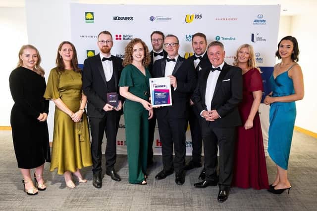 Wrightbus was named winner of the Responsible Product / Service Award at the Business in the Community 2022 Responsible Business Awards