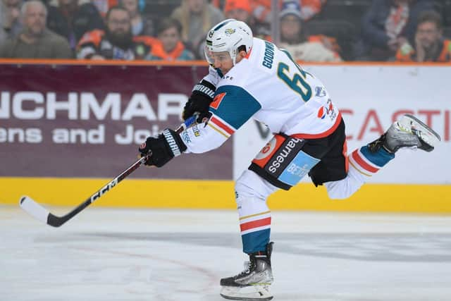 Belfast Giants' captain David Goodwin