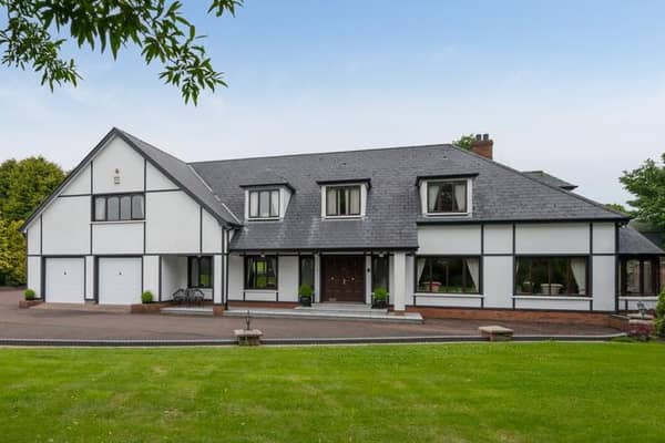 The impressive six bedroom detached villa.  Photo: Colin Graham Residential