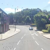The new footpaths in Waringstown are particularly treacherous past the Mace shop and Waringstown PS, it is claimed. Credit: Google