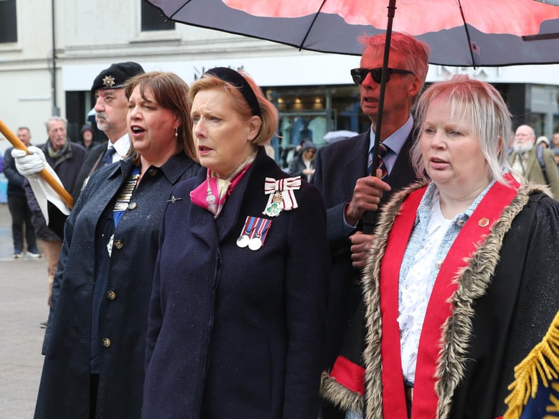 Commemorating D-Day in Coleraine.