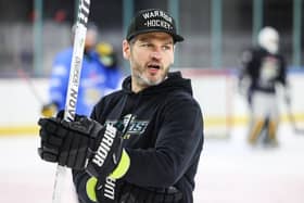 Belfast Giants' head coach Adam Keefe. Photo by William Cherry/Presseye