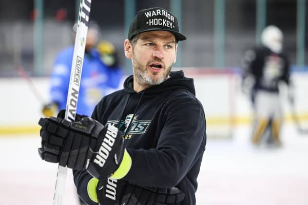 Belfast Giants' head coach Adam Keefe. Photo by William Cherry/Presseye