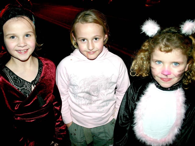 These three children were captured by our lensman at Ballycastle Halloween celebrations in 2009.