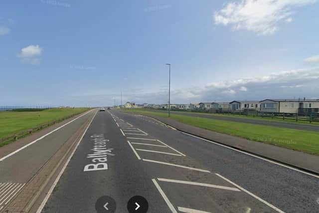 The application was recently submitted to council’s planning portal by the Coleraine and District Motor Club’s NW200 office, and seeks permission for the temporary siting of motorhomes for 2025 NW200 event, May 5-10, 2025, at a 3.5-hectare site near 120 Ballyreagh Road in the town. CREDIT GOOGLE MAPS