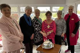 Members of Carrickfergus and Larne Inner Wheel Clubs recently attended a ‘Thank You’ event hosted by Patricia Perry, the High Sheriff for County Antrim.