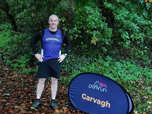 Michael McKeown at Garvagh Forest Parkrun