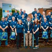 Mid Down and Lisburn Community First Responders with Lisburn and Castlereagh Mayor Councillor Scott Carson