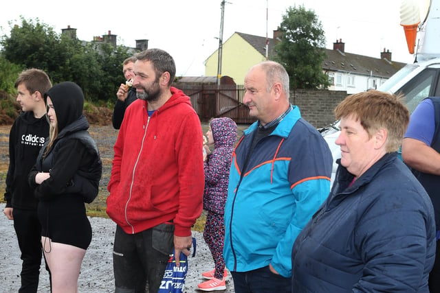 Pictured at the Armoy road racing vintage car show on Wednesday evening