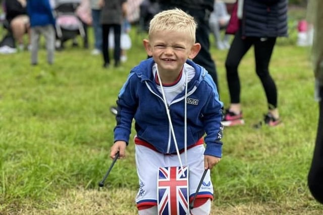 Youngsters of all ages got into the spirit of Twelfth of July in Lisburn