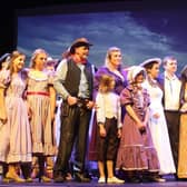 Cast take to the stage for the finale - 'Oklahoma'. Image: Karen Bushby