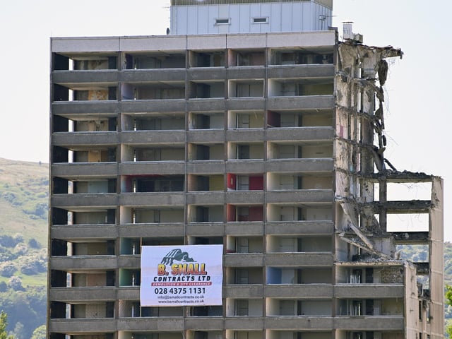 The building has been vacant for a number of years.