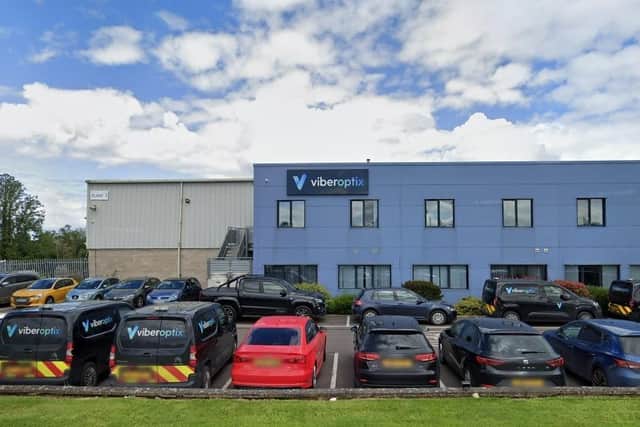 At least 100 jobs could be at risk Coalisland-based Viberoptix. Credit: Goolge Maps