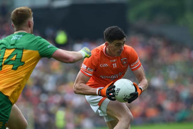 Rory Grugan is one of several players who Aaron McKay believes deserves an Ulster medal. Pic: John Merry