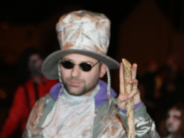 Dressed for the occasion at the Ballycastle Halloween parade and Firework display in 2010.