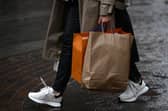 Shopping bags.