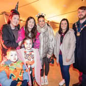 Lisburn's Deputy Mayor Aaron McIntyre joined the revellers at Twilight Night in Wallace Park.