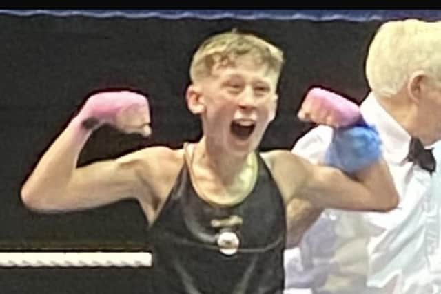 Joe ' Toke' McParland after being awarded the title.